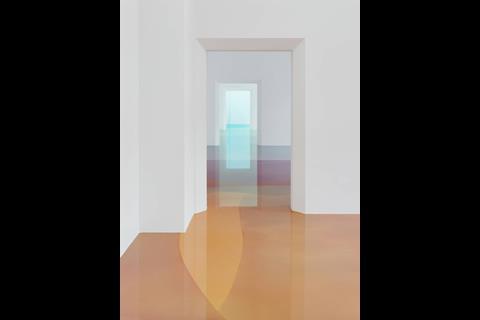 flood like and colorful floor in an exhibition5 900x1202